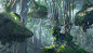 Jungle Gateway, James Combridge : Just finished this one up for the artstation 2d environment challenge. I'll add some concepts for the gateway soon. 