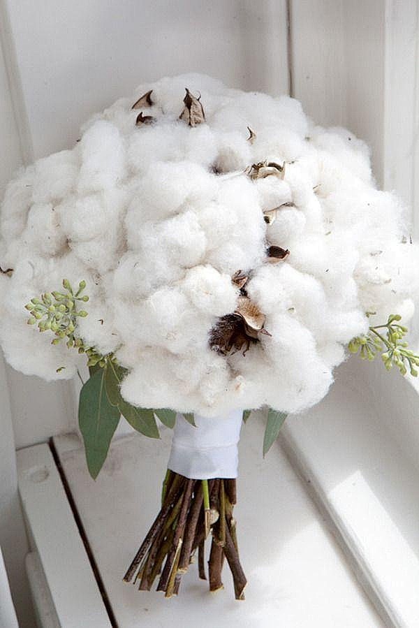 有着自然、温馨质感的棉花在冬季里也可以变...