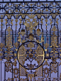 ❤ -Hermitage Museum: gate detail