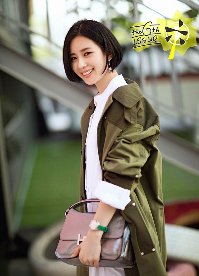 组图：人妻刘诗诗婚后越来越少女 短发短裙...