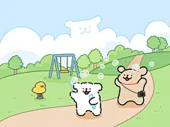 二创丨儿童节小狗壁纸+情头