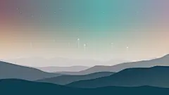 高山星空唯美背景4k简约壁纸_彼岸图网pic.netbian.com