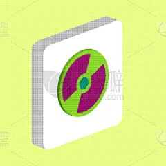 光驱,计算机图标,DVD,分离着色,传媒,粉饼,Disk,计算机,概念,技术