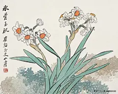 黄山寿花鸟作品
    黄山寿的精品佳作，无论是水墨或设色，清雅绝伦。他的水墨山水、人物、花、竹、墨龙，洁净含蓄，墨
色焕发；他的设色作品，艳而不俗，丽而不挑，用色特异，产生一种独特的清新亮眼气息。是改琦、任熊之后，
又一用墨用色能手，可与吴穀祥鼎足而四，为晚清四大设色墨彩名家。