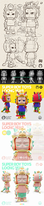 SUPER BOY 2024 | 暖雀网-吉祥物设计/ip设计/卡通人物/卡通形象设计/卡通品牌设计平台