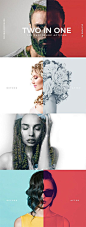 105 Effect Variations Photoshop Actions ( 80 Double Exposure + 25 Duotone Color): 