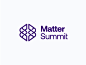 Matter Summit / Brain Cancer Summit mind symbol mark icon logo cancer summit matter brain