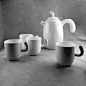新宫廷手工骨质瓷 创意咖啡茶具杯壶