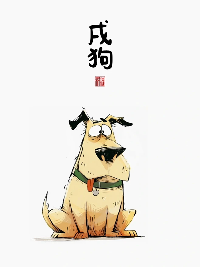 插画｜十二生肖 - 小红书