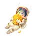 玉兔 月饼 宇航员 月亮 中秋