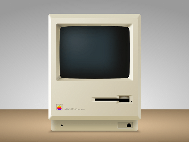 128k的macintosh