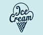 SmartPic巧图-收集灵感，分享创意！ - 16个以冰淇淋为元素的LOGO设计作品
