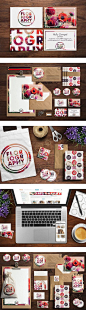 Floriography branding by Amanda Jewell@北坤人素材