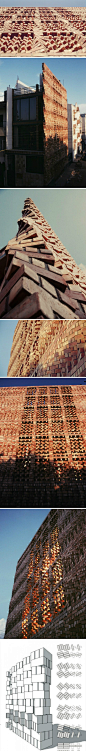 南亚人权文献中心，由 Anagram Architects设计，位于印度新德里，获得Wienerberger Brick Award 2012