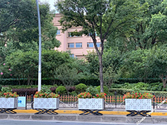 嗨皮兔采集到D 景观示意图-花坛、花箱、树池