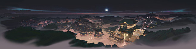   宁静的夜晚 万妖之城