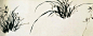 清 郑燮 荆棘丛兰图 长卷 纸本 墨笔 纵31.5厘米 横508厘米 南京博物院藏