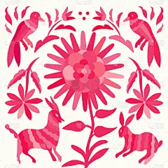 Otomi Style Composition