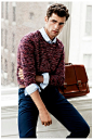 #型男# #时尚# #欧美# #搭配# #男模# #H&M Menswear Fall 2​013 Campaign.#