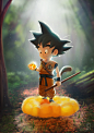 Goku Fan Art, Alvaro Vera : Happy Birthday #30 Goku XD