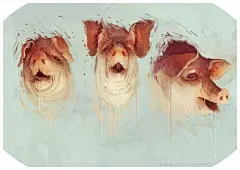 三只小猪deviantART的bradwright