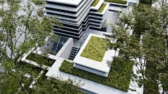☀♚走马采集到69——尚博金融中心景观设计,上海 / ASPECT Studi