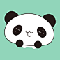 印花矢量图T恤图案可爱卡通动物熊猫免费素材