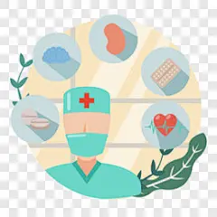 扁平风医疗医生素材装饰图案PNG图片 来自PNG搜索网 pngss.com 免费免扣png素材下载！