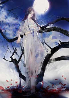 星河夏之缘采集到古风半真人美女
