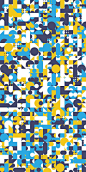 Russfussuk 'Punctilious' Pattern Design (S13A) #pattern #patterndesign #surfacepattern #fabricdesign #textiledesign #patternprint #generative #geometria #padrões #inspiration #russfussuk