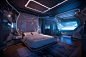 Cyberpunk Style Bedroom Designs