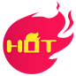 hot红色火素材png