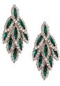 Emerald and Diamond Earrings ♥