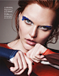 Harper's Bazaar : Beauty cover story for Harper's BazaarPhotographer Vermilion PhotographyMake up Chris SchildStyle Lukas BlasbergModel Sina NikitaPost Stephanie Winger