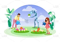 自动的,园艺,公寓,服务业职位,花坛,专门技术,草坪,家庭,技术,休闲