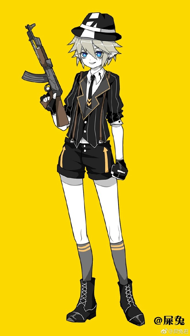 凹凸世界黑手党嘉德罗斯格瑞金画了有一段时间了今天才想起来6767