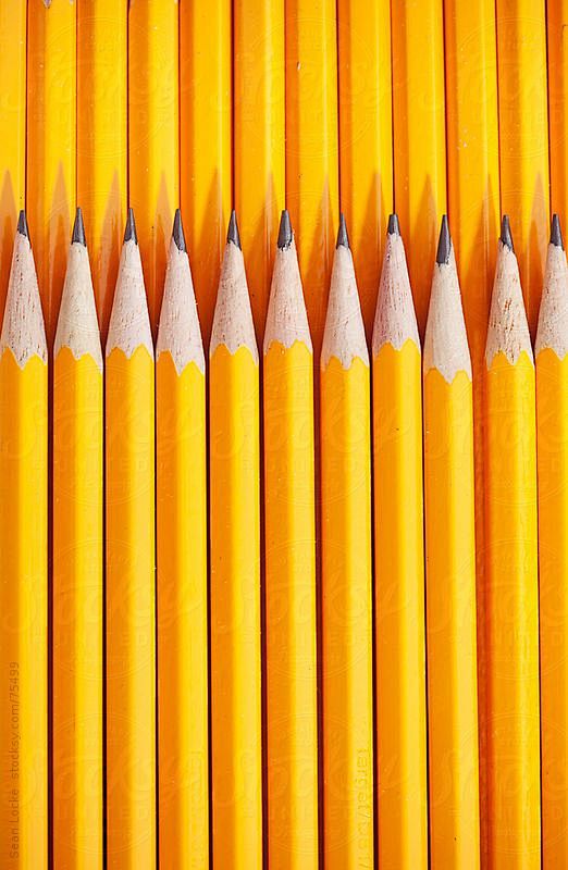 Yellow Pencils by sj...