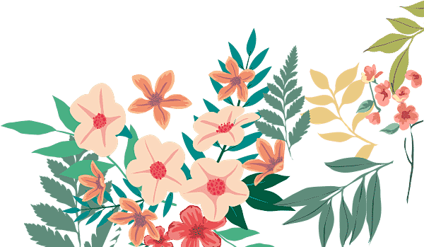 手绘花