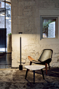 PEAK : 6757-6758-6759 by Francesc Rifé - Floor-standing lamp / contemporary / metal / marble by MILAN ILUMINACION | ArchiExpo : Designed by FRANCESC RIFÉ  Endless Twilight  Tracing clean lines, the new Peak lamp is born from the overlapping of four unequa