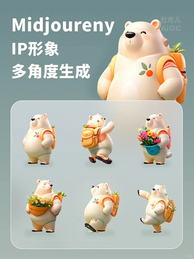 midjourney｜多角色动作一致性，...