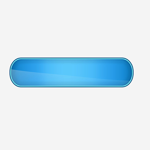 蓝色标题框科技感按钮图标免抠素材_元小素...