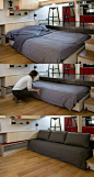 不同设计方式的床利用