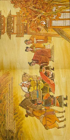 名家绘中国古典文学名篇 洪涛 花木兰② - 小红书