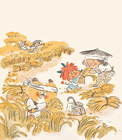 葵屿KuiNook采集到国画插画