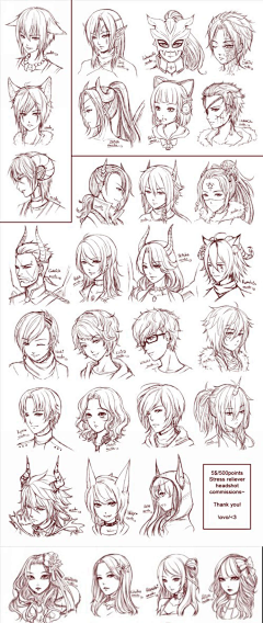 薇风设计采集到线稿插画漫画