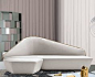 Contemporary sofa / leather / removable / indoor VERLAINE DRIADE
