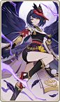 Kujou Sara (Character Card) : Kujou Sara is a Character Card obtained in Genius Invokation TCG. After reaching Proficiency 10, the following Dynamic Skin is obtained:Sin of Pride42 Kujou Sara appears in 2 stages: