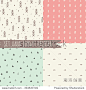 set of seamless patterns with...