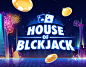 House 0f Blackjack Concept Ui