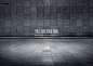 停车场,仓库,天花板,灰色,空的_be30d50fe_Concrete parking lot_创意图片_Getty Images China